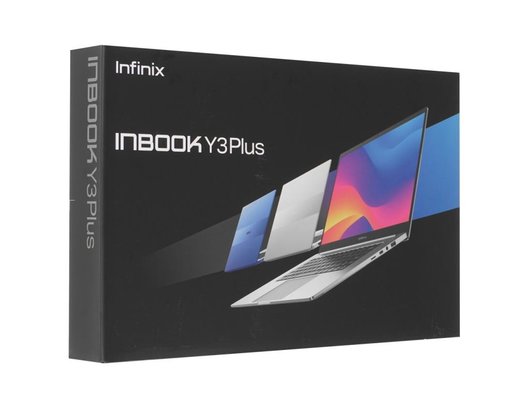 Ноутбук Infinix InBook Y3 PLUS YL512/Core i3-1215U/8Gb/512Gb/15.6 FHD IPS/Win11 серый